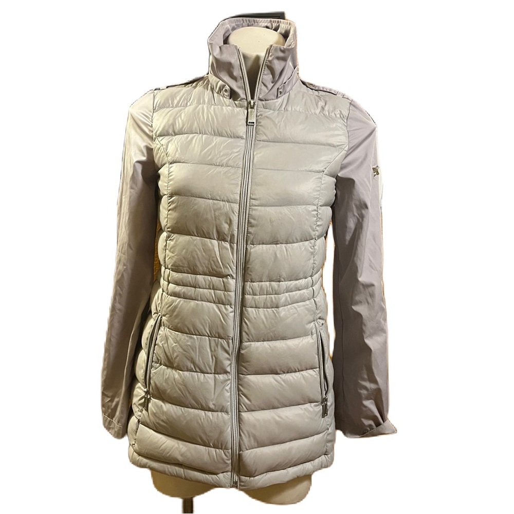 BCBGeneration Women's Gray Puffer Jacket XS